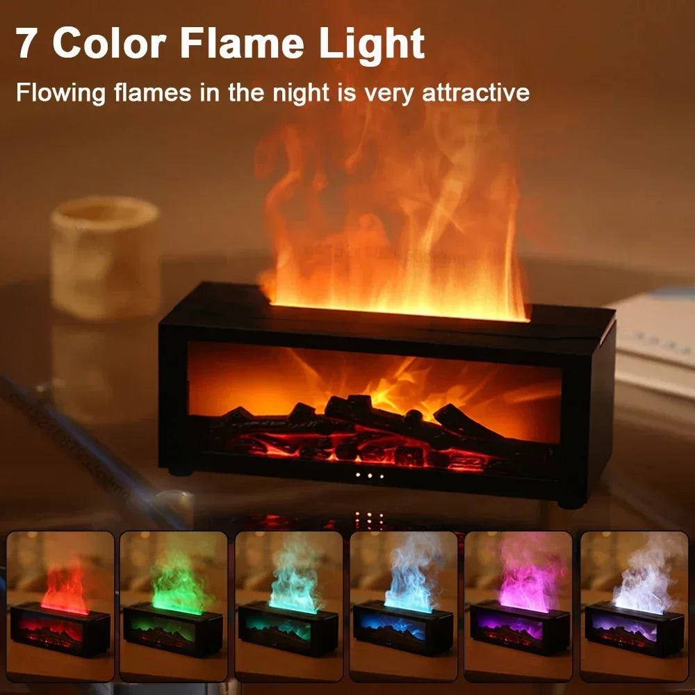 Cozy Flame Effect Humidifier