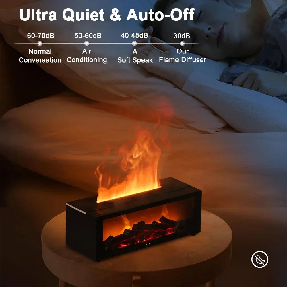 Cozy Flame Effect Humidifier